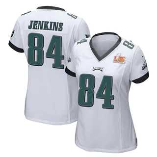 E.J. Jenkins Philadelphia Eagles Women's Game Super Bowl LIX Nike Jersey - White