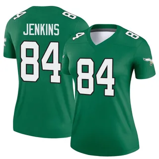E.J. Jenkins Philadelphia Eagles Women's Legend Kelly Alternate Nike Jersey - Green