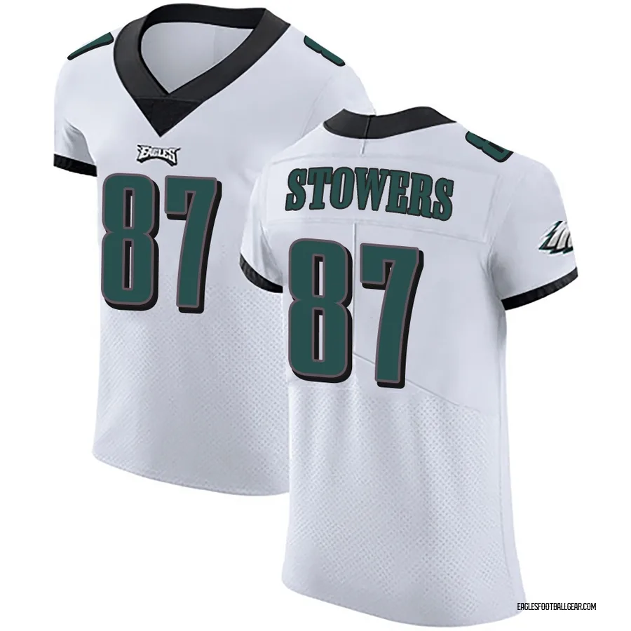 Eli Stowers Philadelphia Eagles Men's Elite Vapor Untouchable Nike Jersey - White