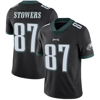 Eli Stowers Philadelphia Eagles Youth Limited Alternate Vapor Untouchable Nike Jersey - Black