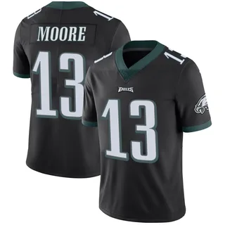 Elijah Moore Philadelphia Eagles Men's Limited Alternate Vapor Untouchable Nike Jersey - Black