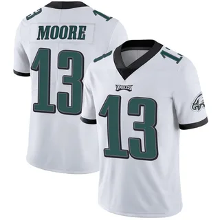 Elijah Moore Philadelphia Eagles Men's Limited Vapor Untouchable Nike Jersey - White