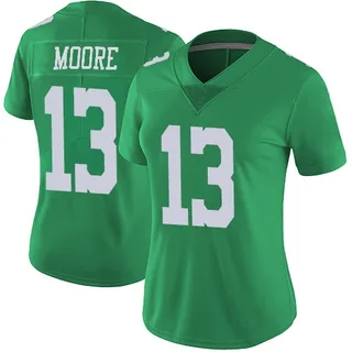 Elijah Moore Philadelphia Eagles Women's Limited Vapor Untouchable Nike Jersey - Green