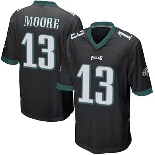 Elijah Moore Philadelphia Eagles Youth Game Alternate Nike Jersey - Black