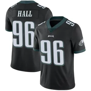 Gabe Hall Philadelphia Eagles Men's Limited Alternate Vapor Untouchable Nike Jersey - Black