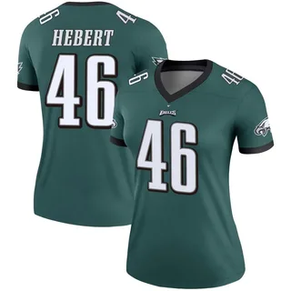 Griffin Hebert Philadelphia Eagles Women's Legend Nike Jersey - Green