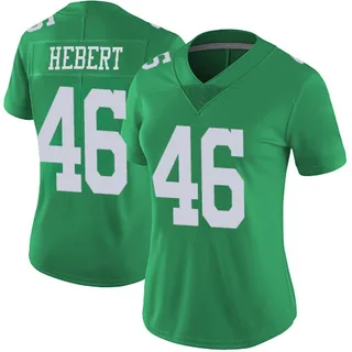 Griffin Hebert Philadelphia Eagles Women's Limited Vapor Untouchable Nike Jersey - Green