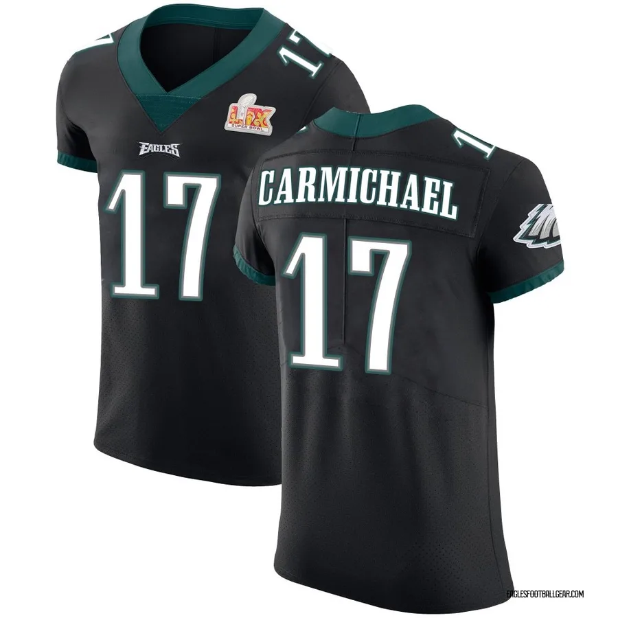 Harold Carmichael Philadelphia Eagles Men's Elite Alternate Vapor Untouchable Super Bowl LIX Nike Jersey - Black