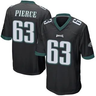 Hollin Pierce Philadelphia Eagles Men's Game Alternate Nike Jersey - Black