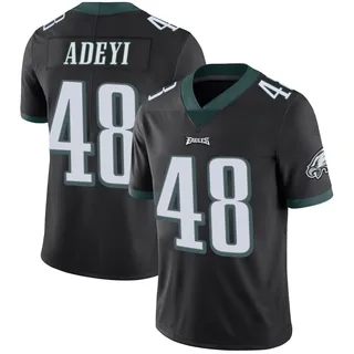 Ife Adeyi Philadelphia Eagles Youth Limited Alternate Vapor Untouchable Nike Jersey - Black