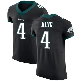 Isiah King Philadelphia Eagles Men's Elite Alternate Vapor Untouchable Nike Jersey - Black