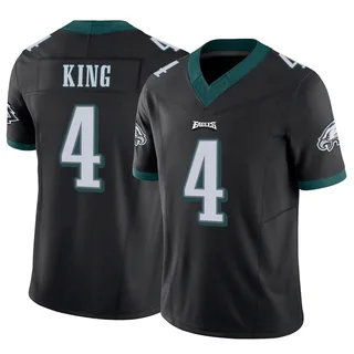 Isiah King Philadelphia Eagles Men's Limited Vapor F.U.S.E. Nike Jersey - Black