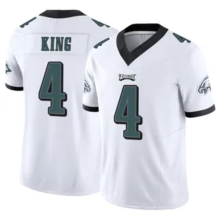 Isiah King Philadelphia Eagles Men's Limited Vapor F.U.S.E. Nike Jersey - White