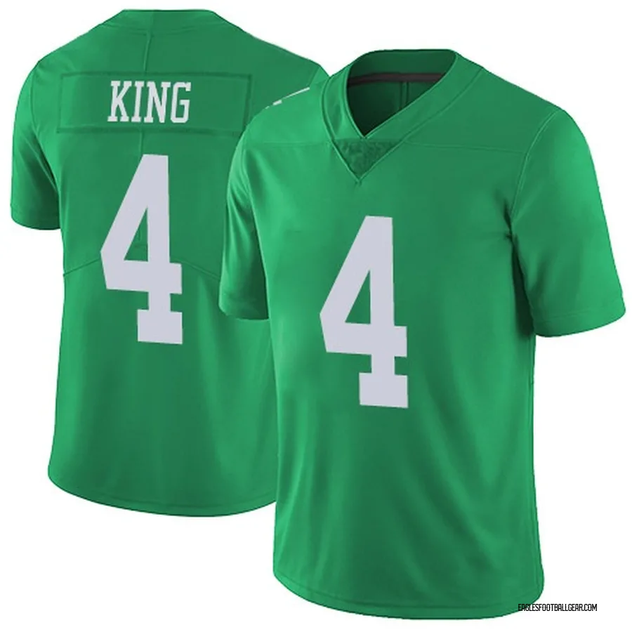 Isiah King Philadelphia Eagles Men's Limited Vapor Untouchable Nike Jersey - Green