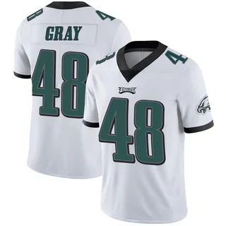 J.T. Gray Philadelphia Eagles Youth Limited Vapor Untouchable Nike Jersey - White