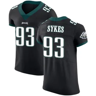 Jacob Sykes Philadelphia Eagles Men's Elite Alternate Vapor Untouchable Nike Jersey - Black
