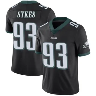 Jacob Sykes Philadelphia Eagles Men's Limited Alternate Vapor Untouchable Nike Jersey - Black