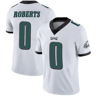 Jaeden Roberts Philadelphia Eagles Men's Limited Vapor Untouchable Nike Jersey - White
