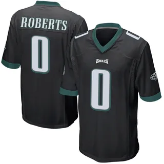 Jaeden Roberts Philadelphia Eagles Youth Game Alternate Nike Jersey - Black