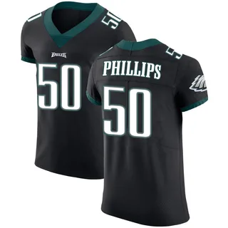 Jaelan Phillips Philadelphia Eagles Men's Elite Alternate Vapor Untouchable Nike Jersey - Black