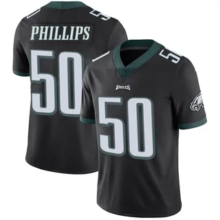 Jaelan Phillips Philadelphia Eagles Men's Limited Alternate Vapor Untouchable Nike Jersey - Black