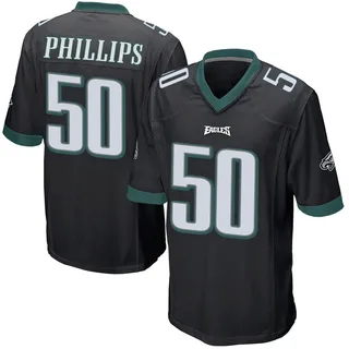 Jaelan Phillips Philadelphia Eagles Youth Game Alternate Nike Jersey - Black