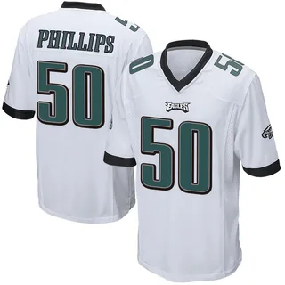Jaelan Phillips Philadelphia Eagles Youth Game Nike Jersey - White