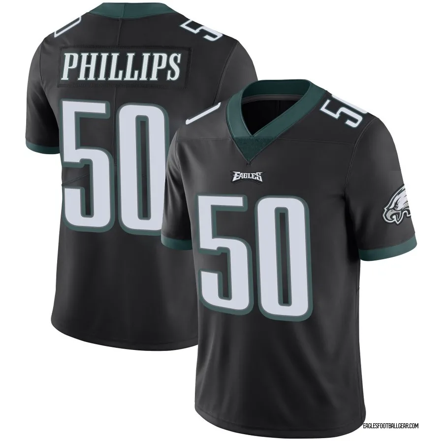 Jaelan Phillips Philadelphia Eagles Youth Limited Alternate Vapor Untouchable Nike Jersey - Black