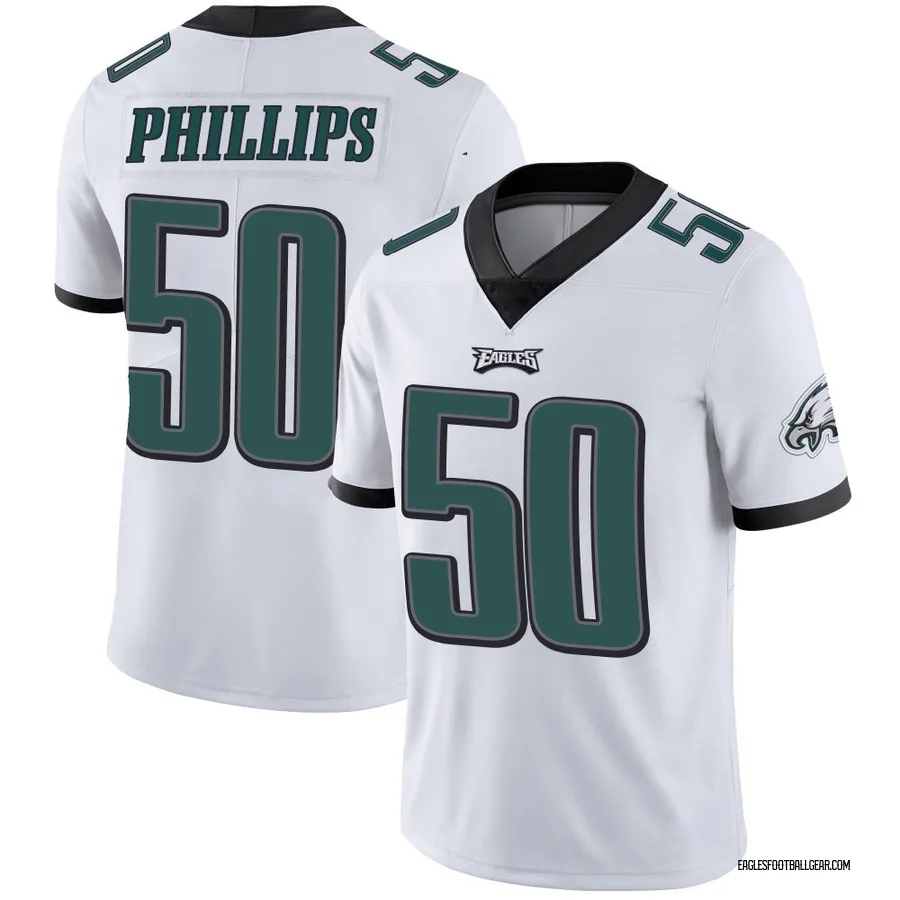 Jaelan Phillips Philadelphia Eagles Youth Limited Vapor Untouchable Nike Jersey - White