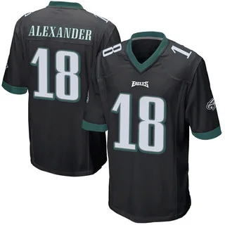 Jaire Alexander Philadelphia Eagles Men's Game Alternate Nike Jersey - Black