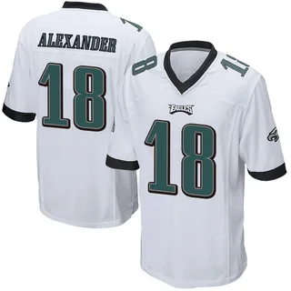 Jaire Alexander Philadelphia Eagles Men's Game Nike Jersey - White