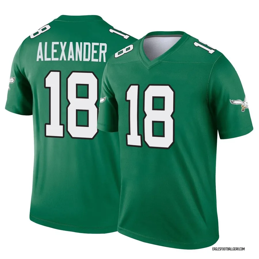 Jaire Alexander Philadelphia Eagles Men's Legend Kelly Alternate Nike Jersey - Green