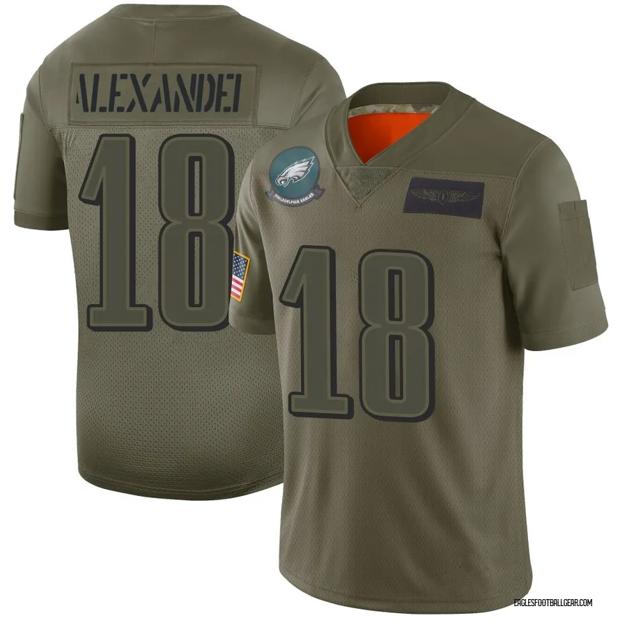Jaire Alexander Philadelphia Eagles Men's Limited 2019 Salute to Service Nike Jersey - Camo