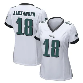 Jaire Alexander Philadelphia Eagles Women's Game Nike Jersey - White