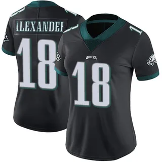 Jaire Alexander Philadelphia Eagles Women's Limited Alternate Vapor Untouchable Nike Jersey - Black