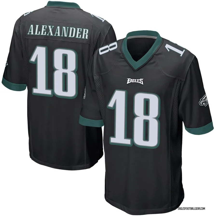 Jaire Alexander Philadelphia Eagles Youth Game Alternate Nike Jersey - Black