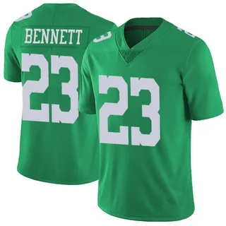 Jakorian Bennett Philadelphia Eagles Men's Limited Vapor Untouchable Nike Jersey - Green