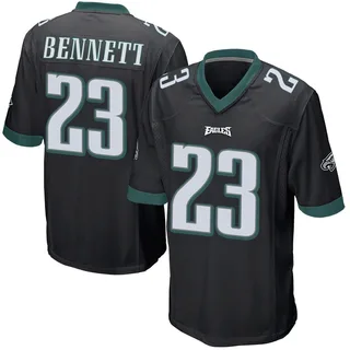 Jakorian Bennett Philadelphia Eagles Youth Game Alternate Nike Jersey - Black