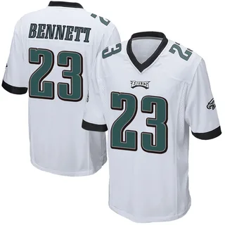 Jakorian Bennett Philadelphia Eagles Youth Game Nike Jersey - White