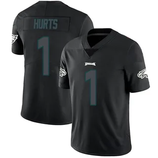 Jalen Hurts Philadelphia Eagles Men's Limited Nike Jersey - Black Impact