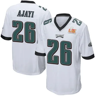 Jay Ajayi Philadelphia Eagles Men's Game Super Bowl LIX Nike Jersey - White