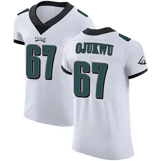John Ojukwu Philadelphia Eagles Men's Elite Vapor Untouchable Nike Jersey - White