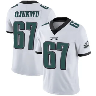 John Ojukwu Philadelphia Eagles Men's Limited Vapor Untouchable Nike Jersey - White