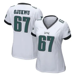John Ojukwu Philadelphia Eagles Women's Game Nike Jersey - White