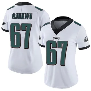 John Ojukwu Philadelphia Eagles Women's Limited Vapor Untouchable Nike Jersey - White