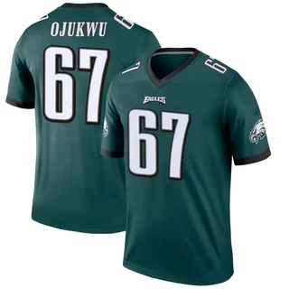 John Ojukwu Philadelphia Eagles Youth Legend Nike Jersey - Green