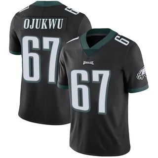 John Ojukwu Philadelphia Eagles Youth Limited Alternate Vapor Untouchable Nike Jersey - Black