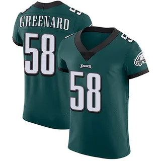 Jonathan Greenard Philadelphia Eagles Men's Elite Midnight Team Color Vapor Untouchable Nike Jersey - Green