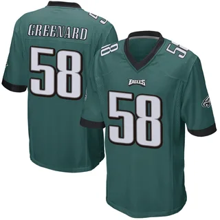 Jonathan Greenard Philadelphia Eagles Men's Game Team Color Nike Jersey - Green
