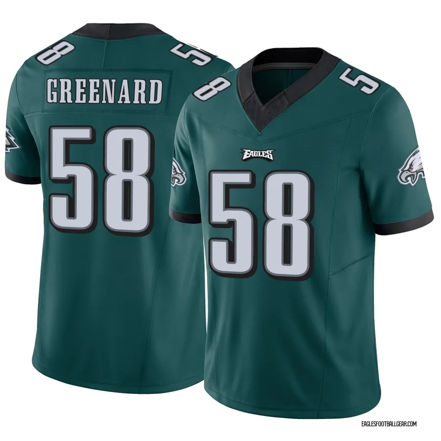 Jonathan Greenard Philadelphia Eagles Men's Limited Vapor F.U.S.E. Nike Jersey - Green